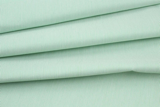 Seaqual™ Recycled Polyester with Cotton Plain for Swim Shorts - Stripes-Fabric-FabricSight
