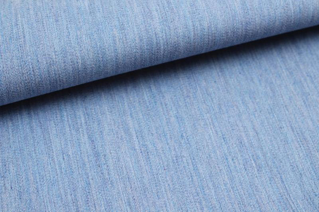 Shirting Cotton Imitation Indigo - Stretch-Fabric-FabricSight