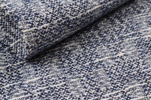 Slub Wool Jacquard - Micro Pattern-Fabric-FabricSight