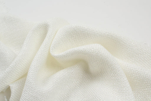 White Felt, Wool Mix White Felt Fabric By The Metre