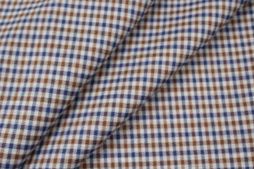 Small Checks Shirting Fabric-Fabric-FabricSight