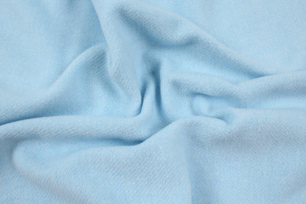 Soft Brushed Recycled Wool for Coats-Fabric-FabricSight