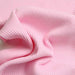 Soft Cotton 2x2 Rib - Light Pink - Designer Deadstock-Fabric-FabricSight