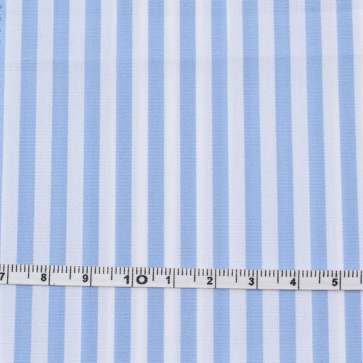 Soft Cotton Stripes Poplin - Stretch - 5 Variants Available-Fabric-FabricSight
