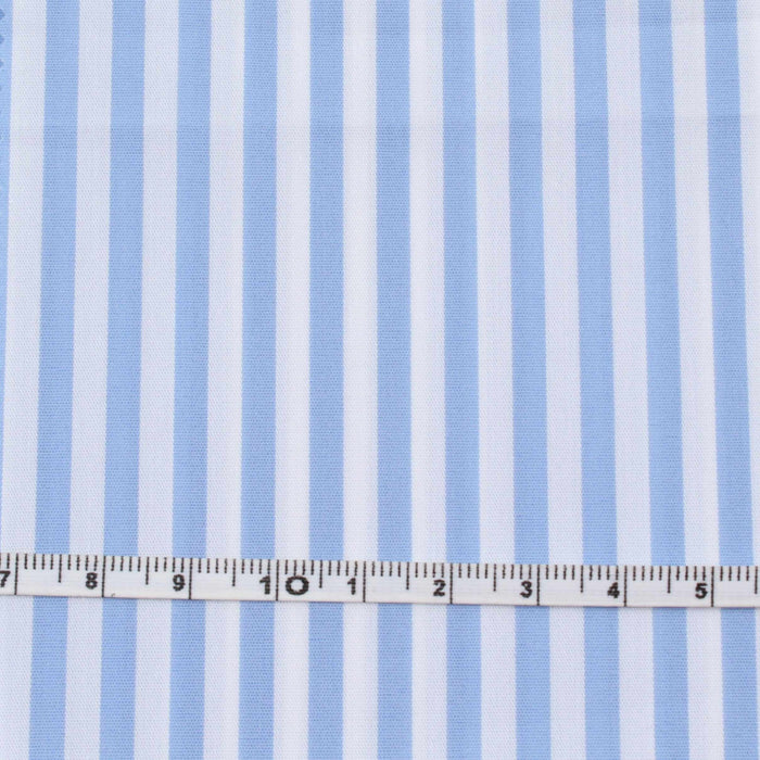 Soft Cotton Stripes Poplin - Stretch - 5 Variants Available-Fabric-FabricSight