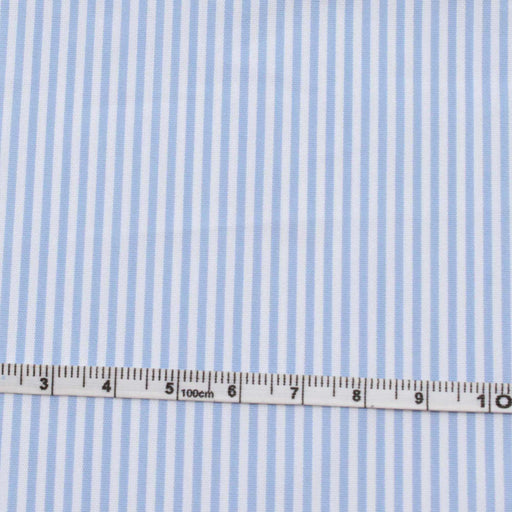 Soft Cotton Stripes Poplin - Stretch - 5 Variants Available-Fabric-FabricSight