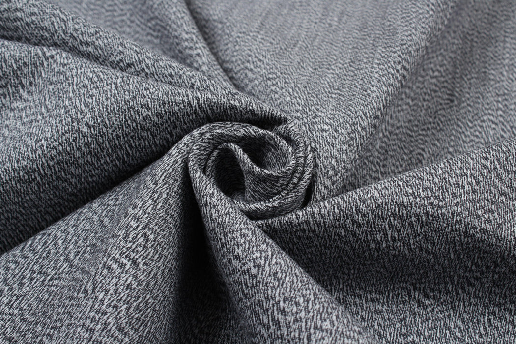 Soft Melange Cotton Denim Fabric for Bottoms-Fabric-FabricSight