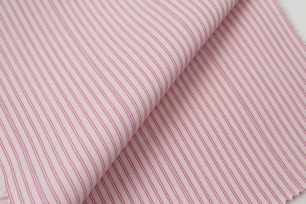 Soft Organic Cotton Poplin - Fancy Stripes - 6 Variants Available-Fabric-FabricSight