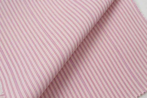 Soft Organic Cotton Poplin - Fancy Stripes - 6 Variants Available-Fabric-FabricSight