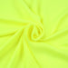 Soft Polyester Charmeuse - Fluor Yellow-Fabric-FabricSight