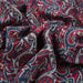 Soft Printed Wool Twill - Paisley-Fabric-FabricSight