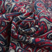 Soft Printed Wool Twill - Paisley-Fabric-FabricSight