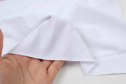 Soft Recycled Polyamide Jersey - Optical White - Remnant-Remnant-FabricSight
