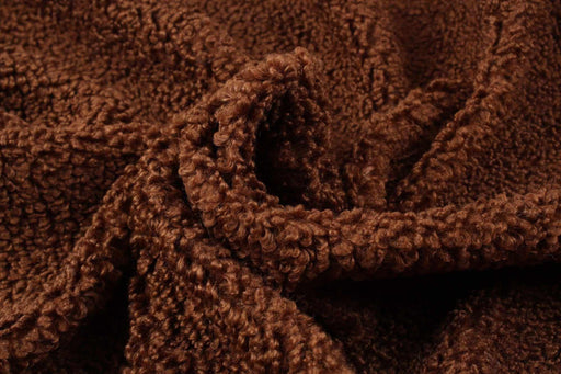 Soft Teddy Fur For Outwear - Boucle - 6 Colors Available-Fabric-FabricSight