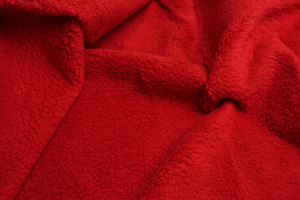 Soft Teddy Fur For Outwear - Organic Cotton-Fabric-FabricSight