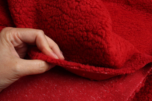 Soft Teddy Fur For Outwear - Organic Cotton-Fabric-FabricSight