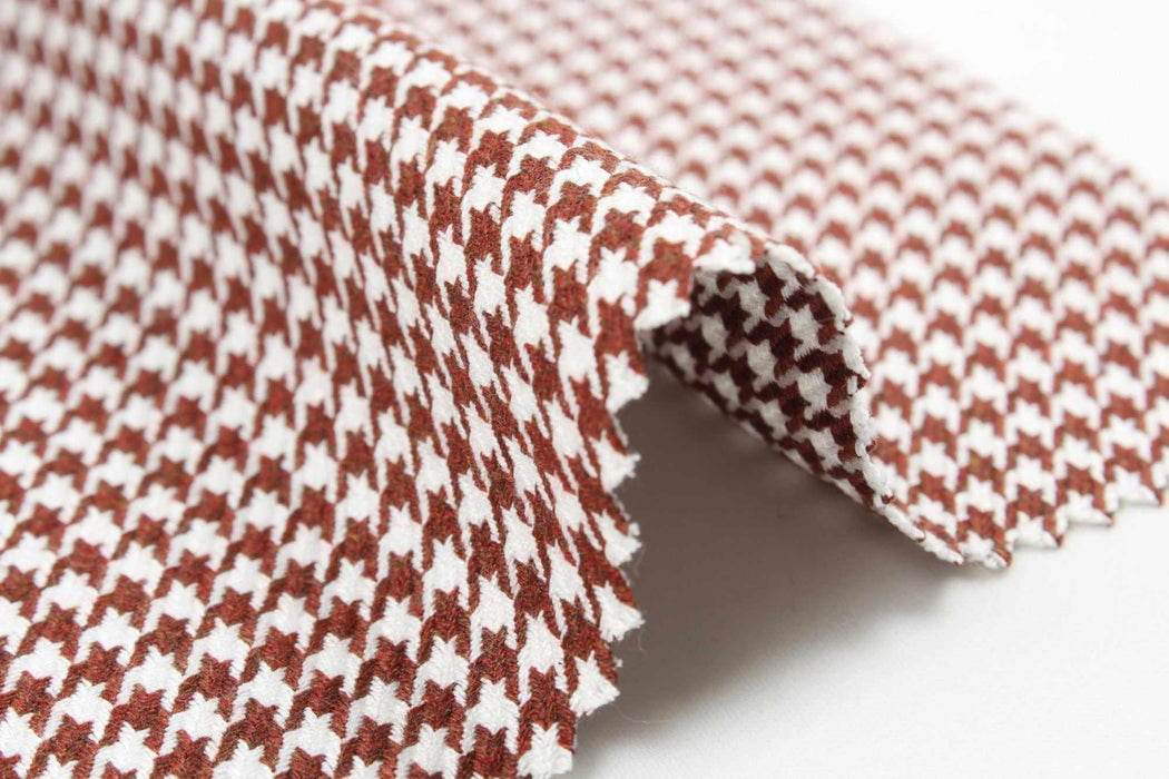 Soft Viscose Houndstooth for Bottoms - 2 Colors Available-Fabric-FabricSight