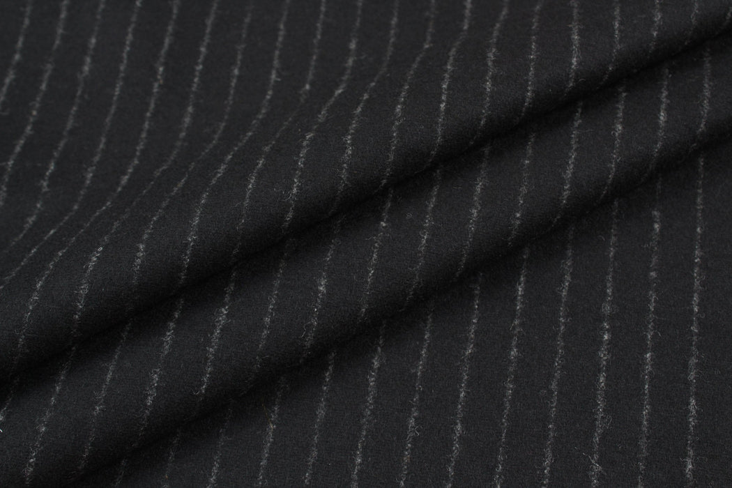 Soft Wool Blend Diplomatic Stripes for Suits - 5 Colors Available-Fabric-FabricSight
