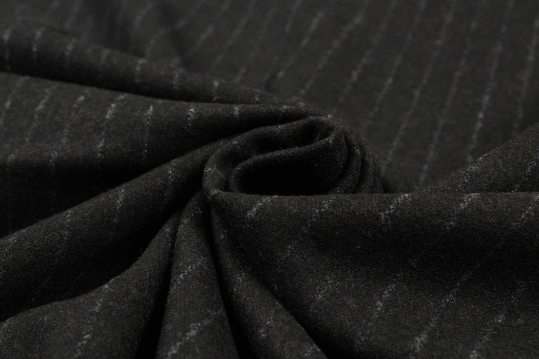 Soft Wool Blend Diplomatic Stripes for Suits - 5 Colors Available-Fabric-FabricSight