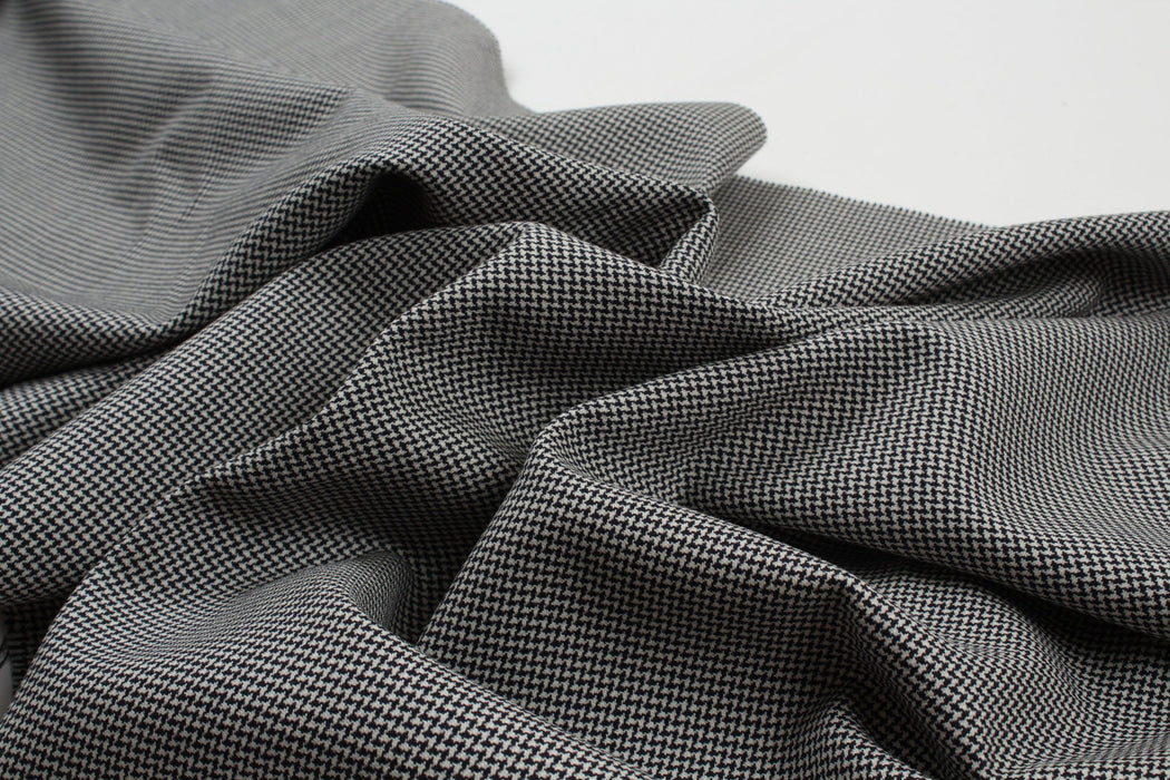 Soft Wool Spike Pattern for Bottoms and Blazers-Fabric-FabricSight
