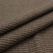 Soft Wool Yarn Dyed for Jackets and Bottoms - Brown Stripes-Fabric-FabricSight