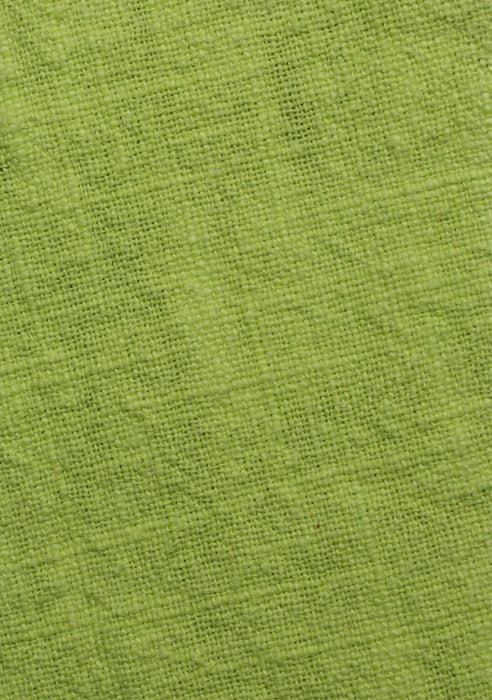 Stone Washed Textured Linen - Light Green - Remnant-Remnant-FabricSight