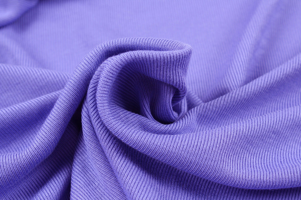 Stretch Bamboo Rib for Tops, Neckbands and Cuffs - 13 Colors Available-Fabric-FabricSight