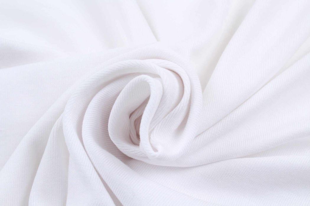 Stretch Bamboo Rib for Tops, Neckbands and Cuffs - 13 Colors Available-Fabric-FabricSight