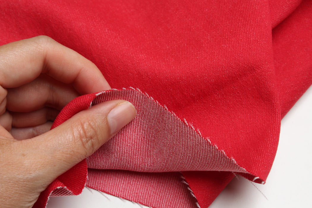 Stretch Color Denim – Cotton Blend – 21 Fashion Colors – Reorderable-Fabric-FabricSight
