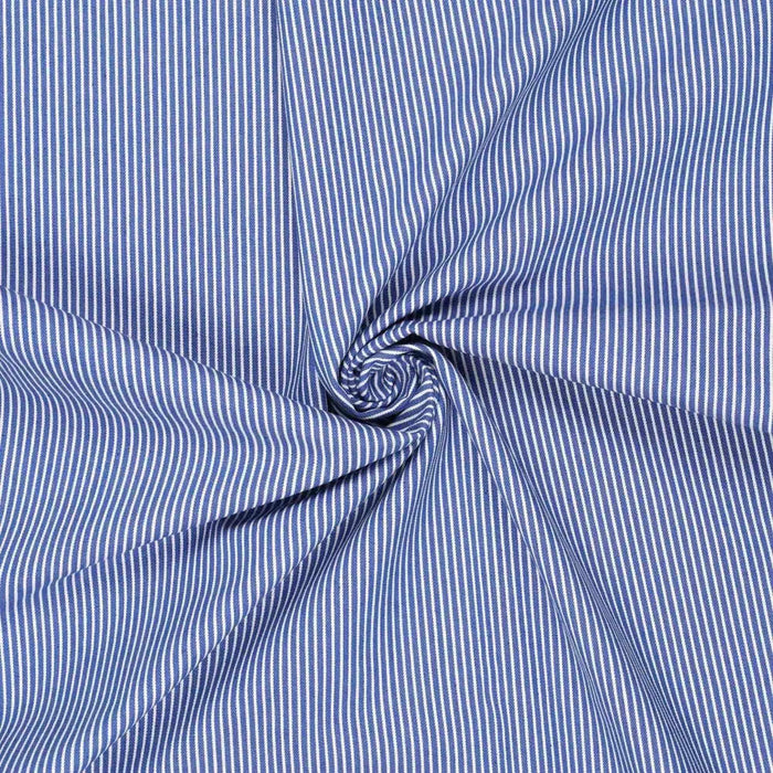 Stretch Cotton Denim - Stripes - 9 Colors Available-Roll-FabricSight