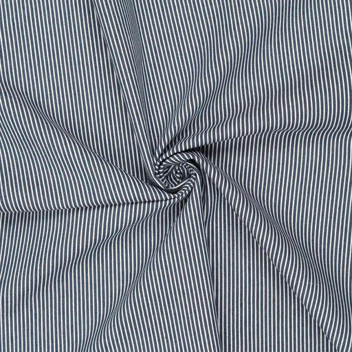 Stretch Cotton Denim - Stripes - 9 Colors Available-Roll-FabricSight