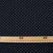 Stretch Cotton Jersey - Geometric Print - Navy-Fabric-FabricSight