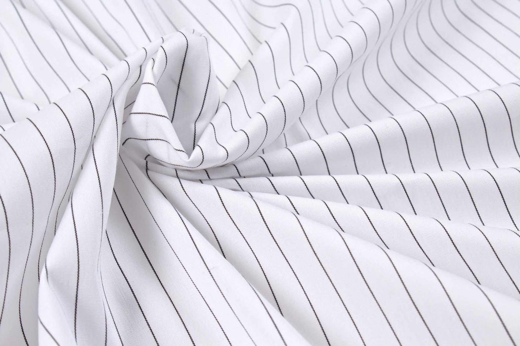 Stretch Cotton Poplin Stripes - 9 designs available-Fabric-FabricSight
