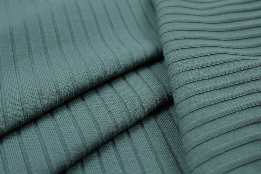 Stretch Cotton Rib 6x3 for Tops - Soft Touch - 26 Colors-Fabric-FabricSight