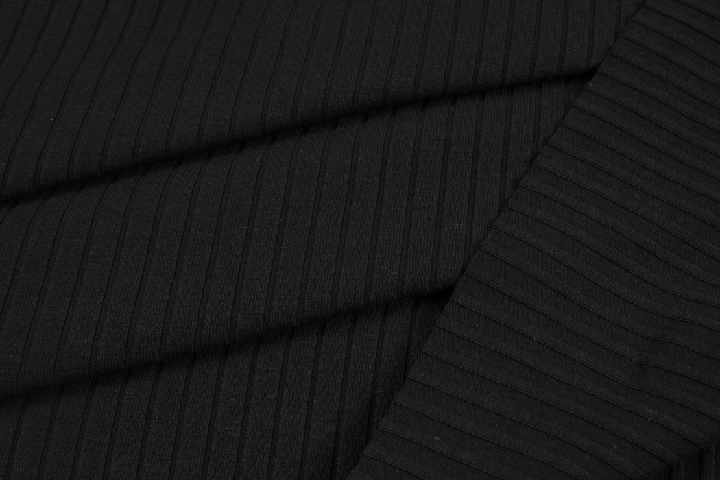 Stretch Cotton Rib 6x3 for Tops - Soft Touch - 26 Colors-Fabric-FabricSight