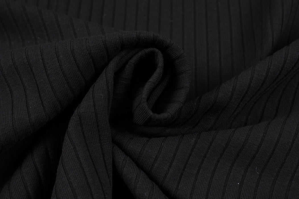 Stretch Cotton Rib 6x3 for Tops - Soft Touch - 26 Colors-Fabric-FabricSight