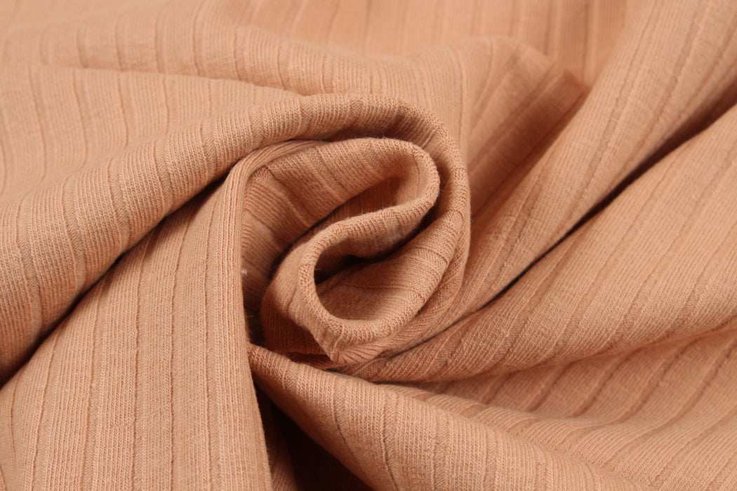 Stretch Cotton Rib 6x3 for Tops - Soft Touch - 26 Colors-Fabric-FabricSight
