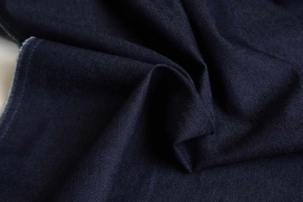 Stretch Cotton Washed Denim (+20 Colors Available)-Fabric-FabricSight