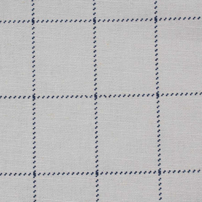 Stretch Linen Cotton for Bottoms - 200 GMS - Windowpane Checks-Fabric-FabricSight