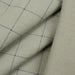 Stretch Linen Cotton for Bottoms - 200 GMS - Windowpane Checks-Fabric-FabricSight