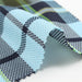 Stretch Mid-Weight Blue Checks - Polyamide Cotton Blend-Fabric-FabricSight