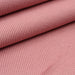 Stretch Organic Cotton Rib 2x2 for Tops - Pink (1 Meter Remnant)-Remnant-FabricSight