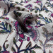 swatch-Stretch Silk Crêpe de Chine - Floral Print-Fabric-FabricSight