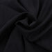 Stretch Silk Poplin - Light Weight - Black-Fabric-FabricSight