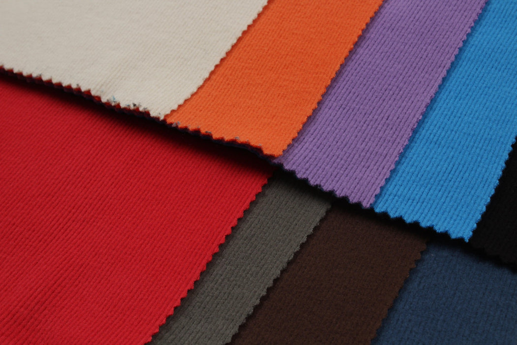 Stretch Viscose Double Brushed Rib - 8 Colors Available-Fabric-FabricSight