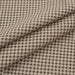 Stretch Viscose Geometric Jacquard - Brown-Fabric-FabricSight