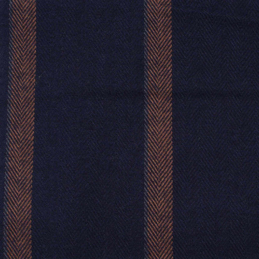 Stripes Cotton Flannel Checks for Shirts - 3 Variants Available-Fabric-FabricSight