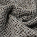 Structured Recycled Wool Jacquard for Outwear - Grey-Fabric-FabricSight