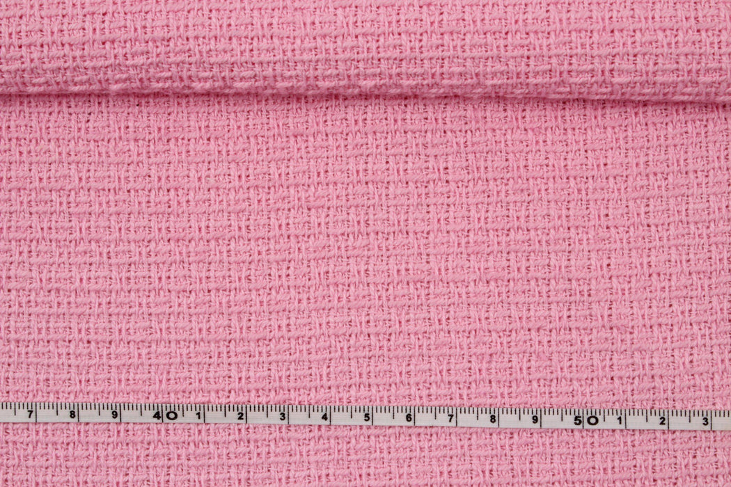 Summer Rustic Cotton - Pink-Fabric-FabricSight