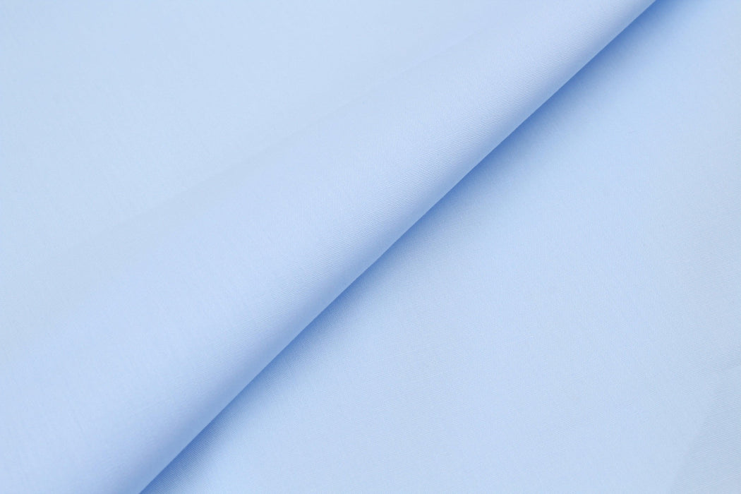Swatch-Organic Cotton Shirting Poplin – Lightweight & Soft – Reorderable-Fabric-FabricSight